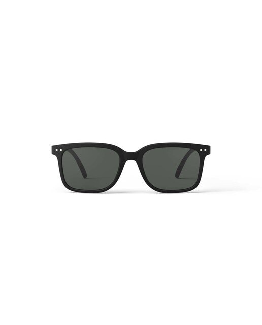 Óculos de Sol # L de Forma Retangular - Preto 1