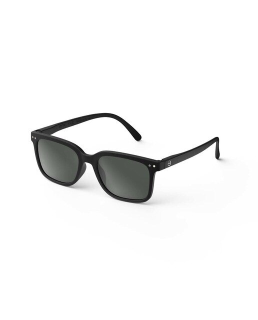 Óculos de Sol # L de Forma Retangular - Preto 2
