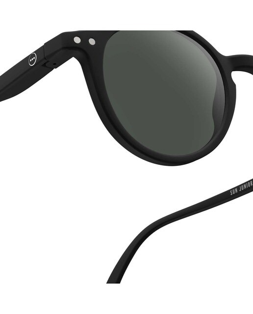 Óculos de Sol para Crianças de 5 a 10 Anos # D de Forma Pantos - Preto 3