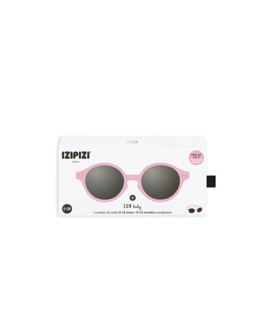 Gafas de sol para bebés de 0 a 9 meses Izipizi #D forma pantos rosa pastel 6