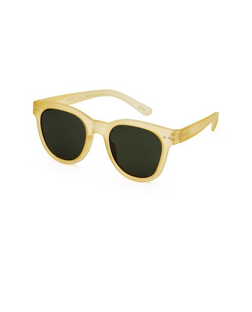 Óculos de Sol # N em Forma de Trapézio - Yellow Honey 2