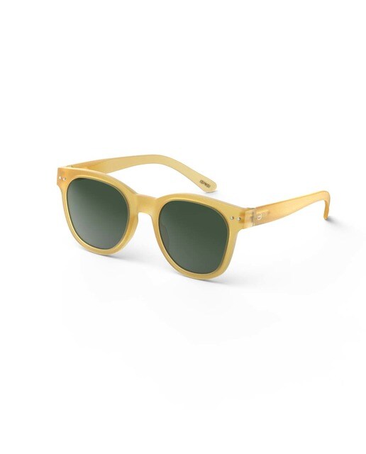 Óculos de Sol # N em Forma de Trapézio - Yellow Honey 3