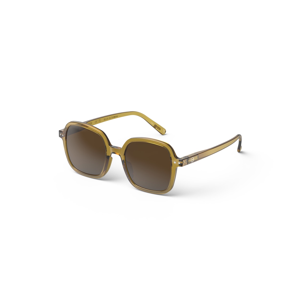 Óculos de Sol #Office Oversize - Verde Golden 2