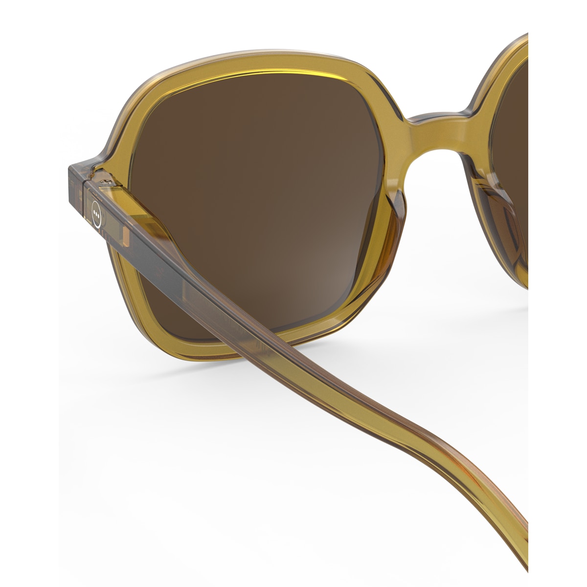 Óculos de Sol #Office Oversize - Verde Golden 4