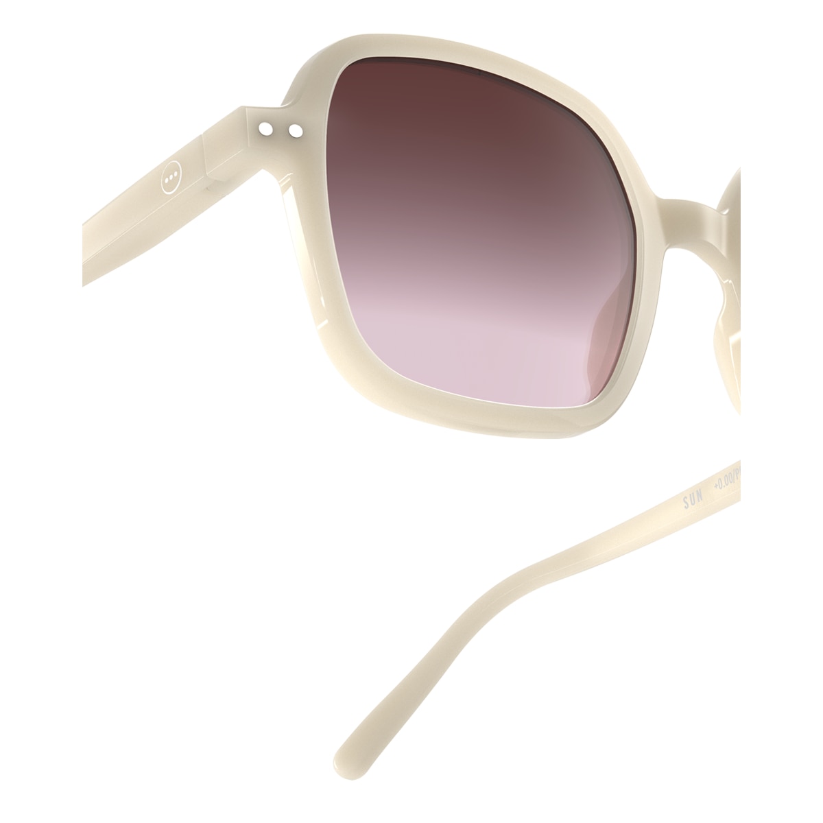 Óculos de Sol #Office Oversize - Creme 3