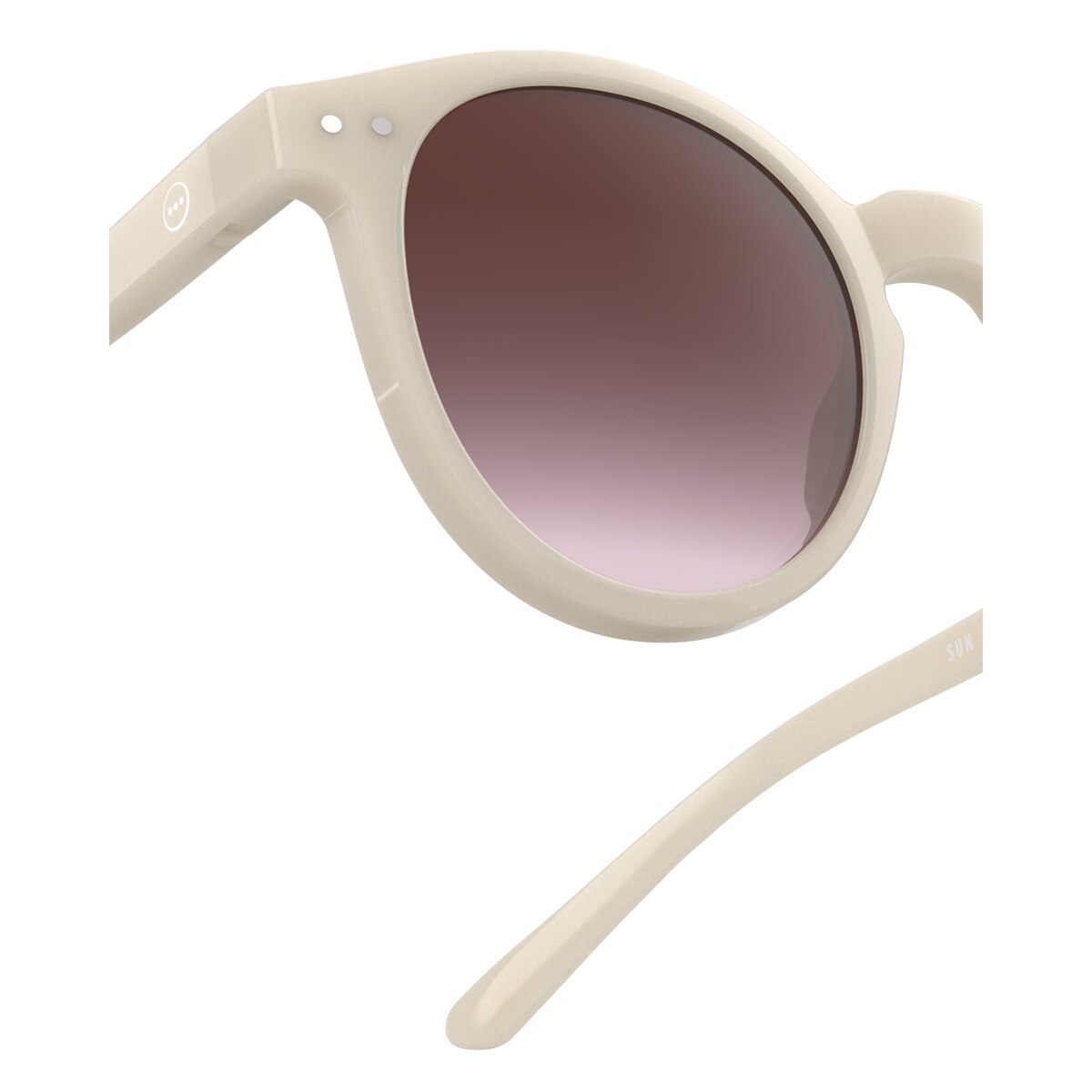 Gafas de sol Izipizi #M oversize crema 3