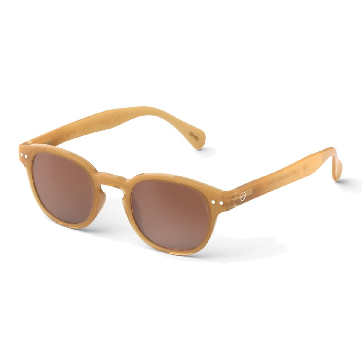 Óculos de Sol #C de Forma Quadrada - Amarelo Sweet Honey 2