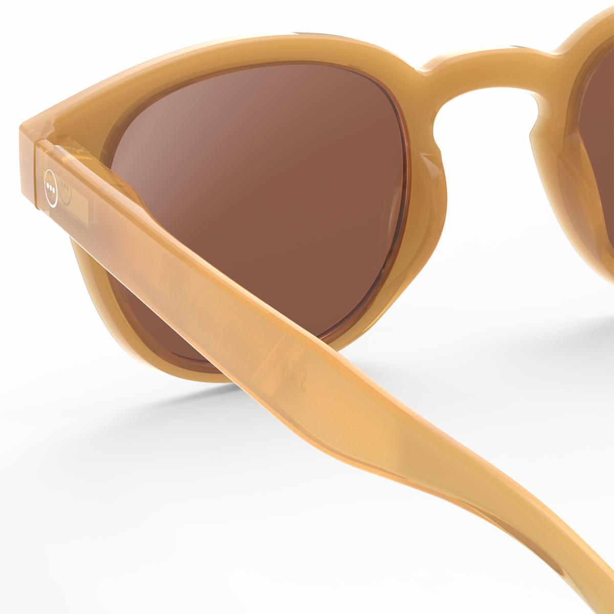 Óculos de Sol #C de Forma Quadrada - Amarelo Sweet Honey 4
