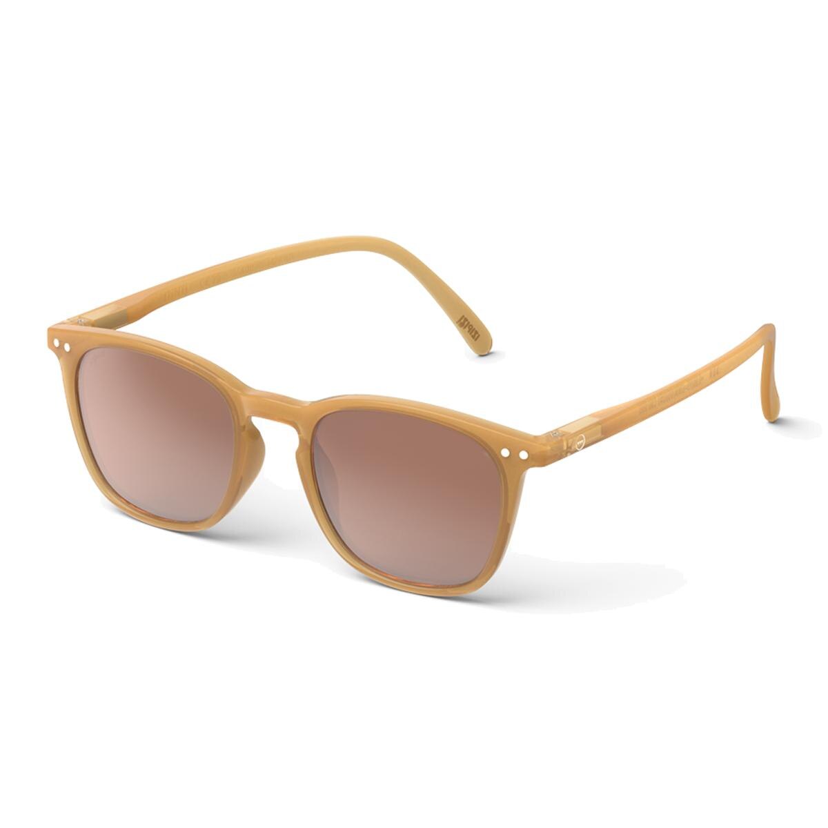 Óculos de Sol #E em Forma de Trapézio - Amarelo Sweet Honey 2