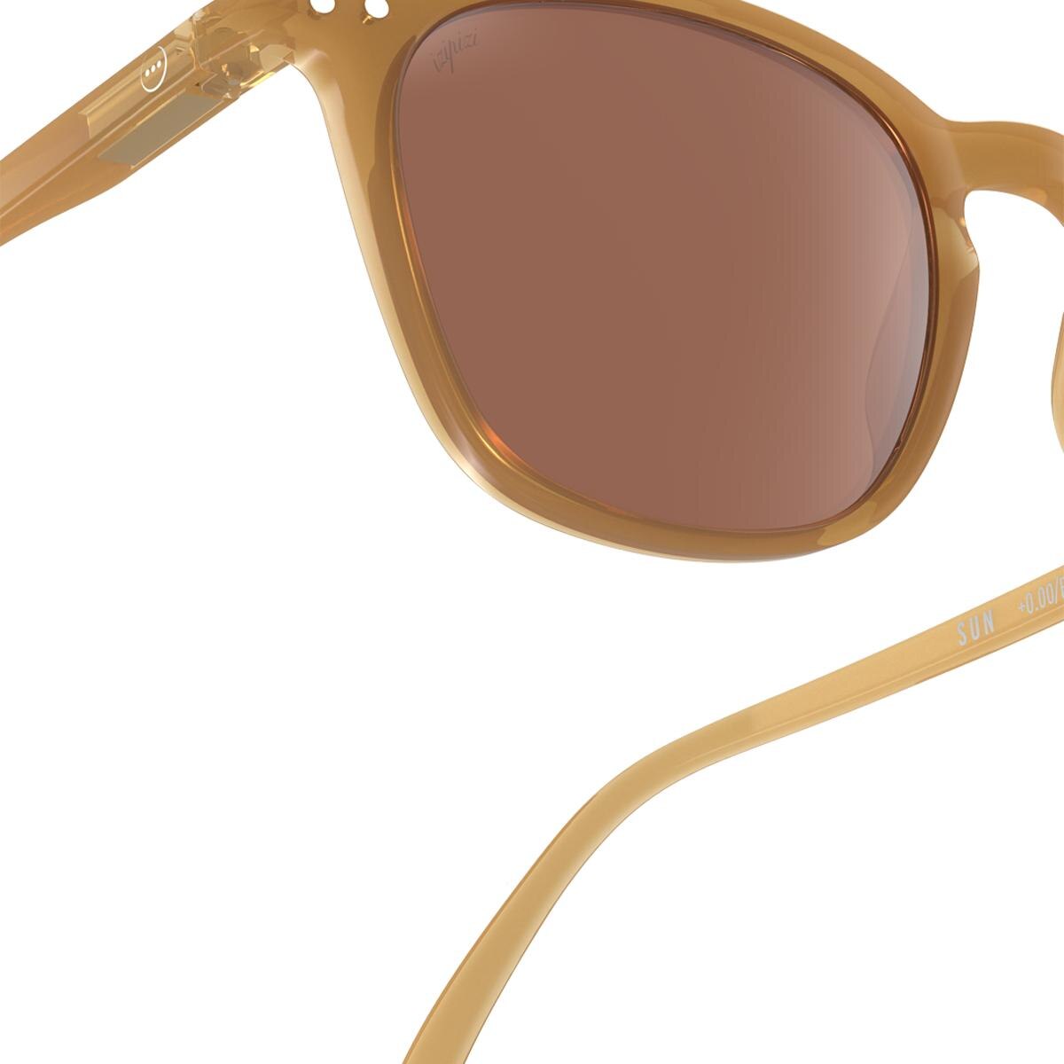 Óculos de Sol #E em Forma de Trapézio - Amarelo Sweet Honey 3