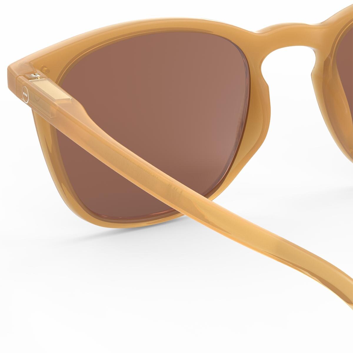 Óculos de Sol #E em Forma de Trapézio - Amarelo Sweet Honey 4