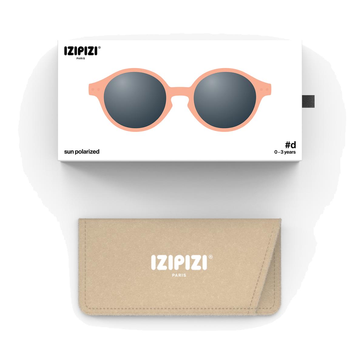 Gafas de sol para bebés de 0 a 3 años Izipizi #D forma pantos apricot 5
