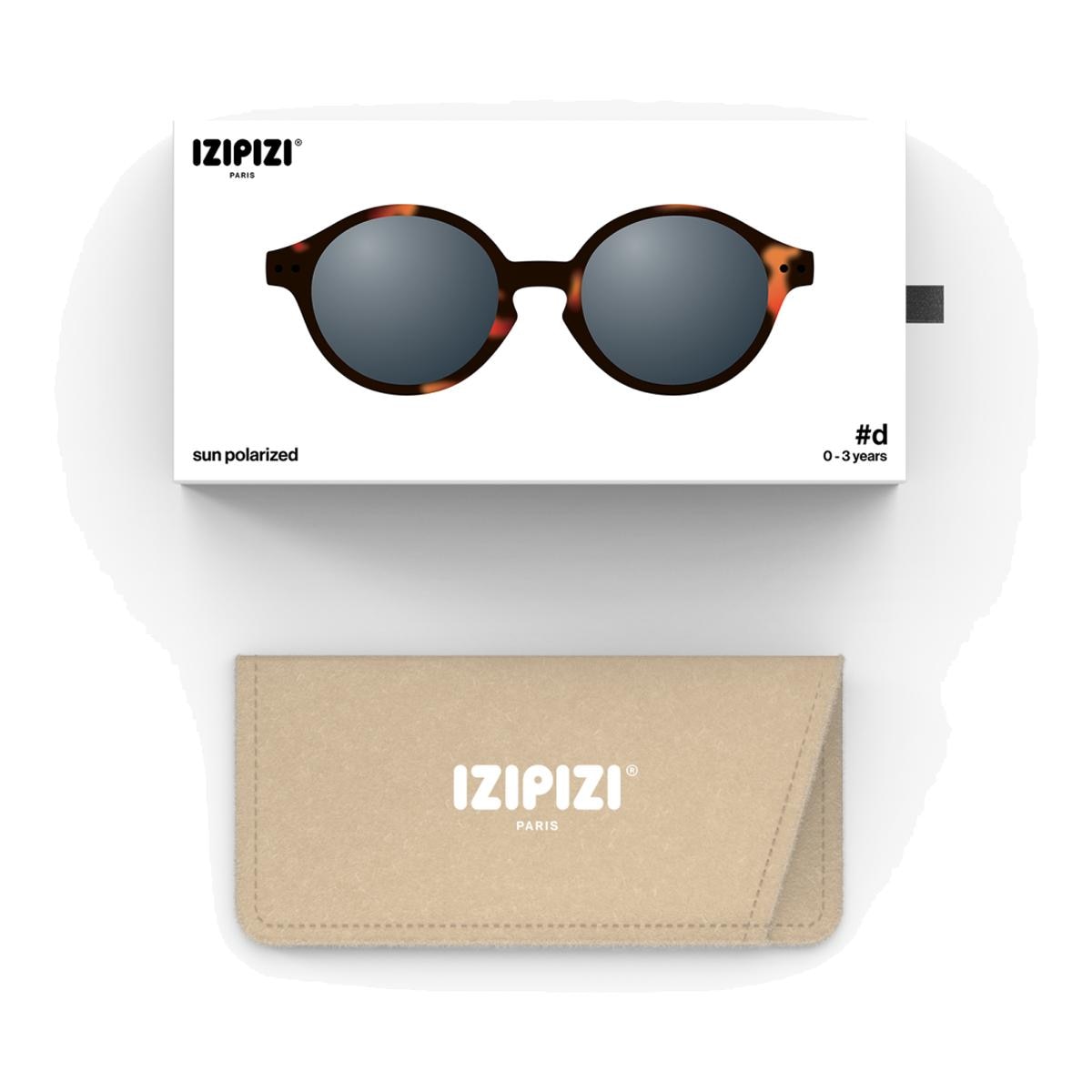 Gafas de sol para bebés de 0 a 3 años Izipizi #D forma pantos concha 5
