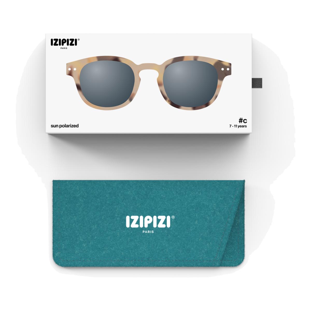 Imagen 5 de Gafas de sol para niños de 7 a 11 años Izipizi #C forma cuadrada concha light