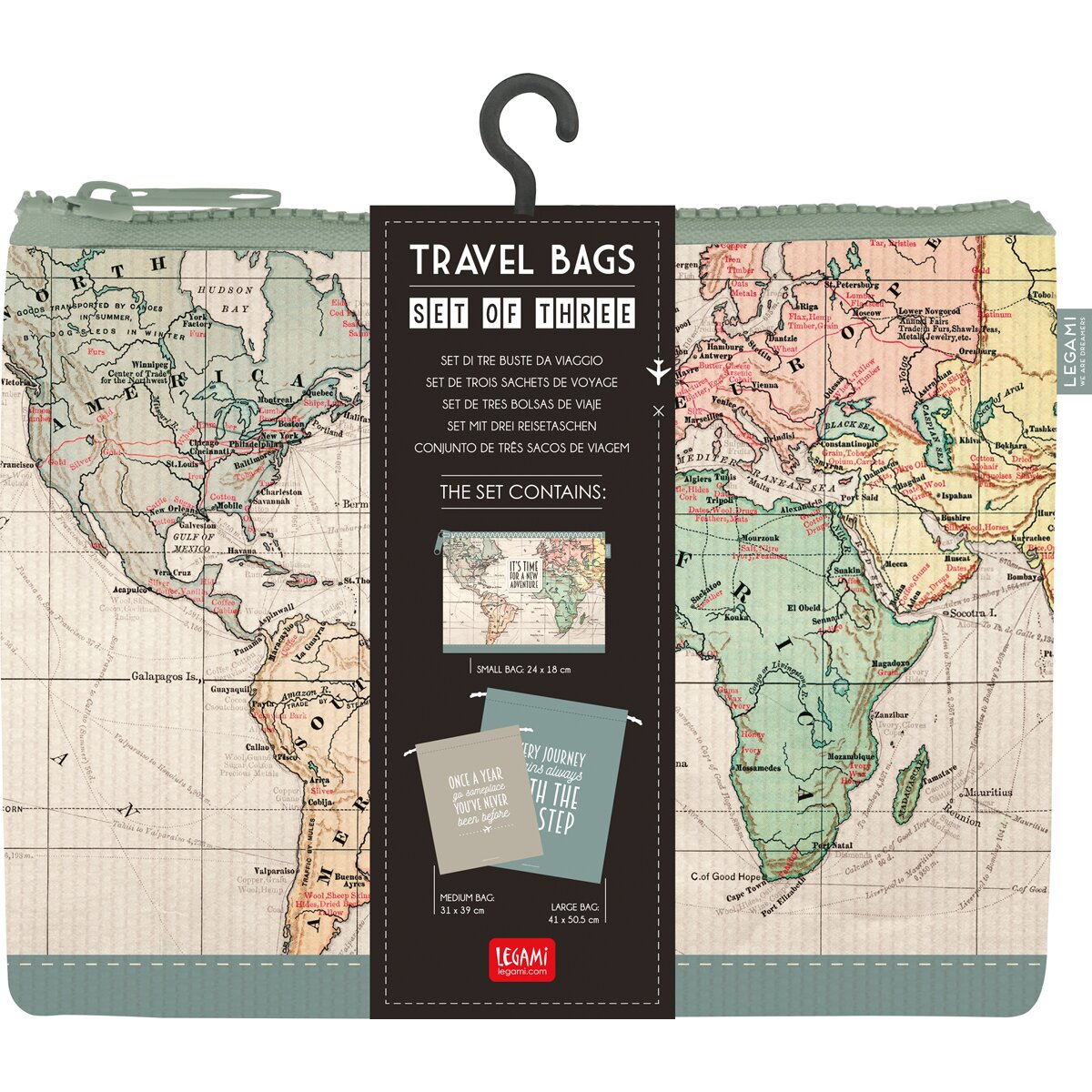 Conjunto de três sacos de viagem 2