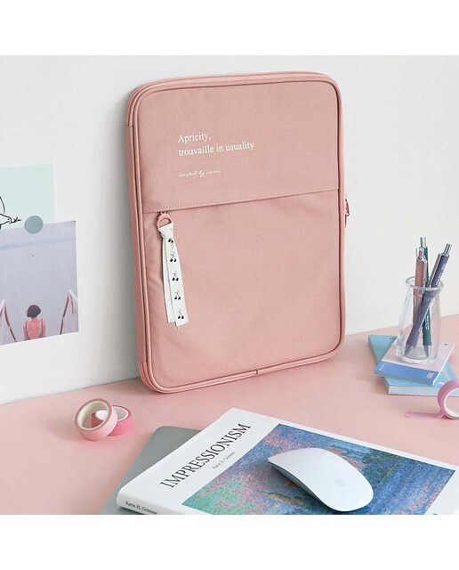 Capa 13 Polegadas Acolchoada Cottony Laptop - Rosa 2