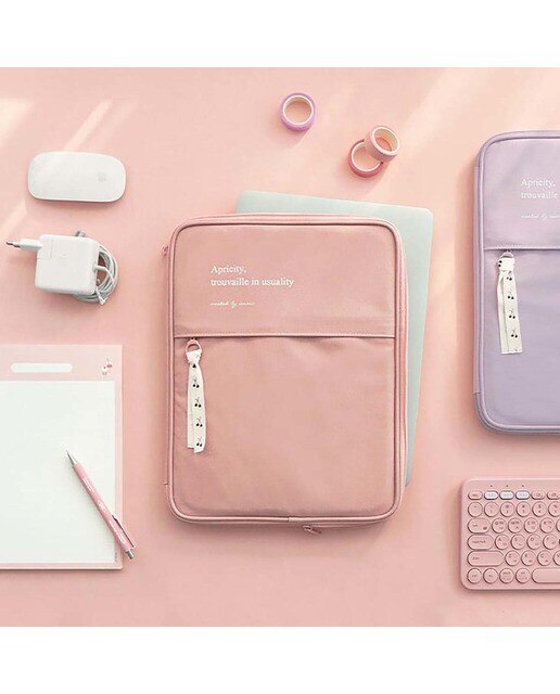 Capa 13 Polegadas Acolchoada Cottony Laptop - Rosa 4