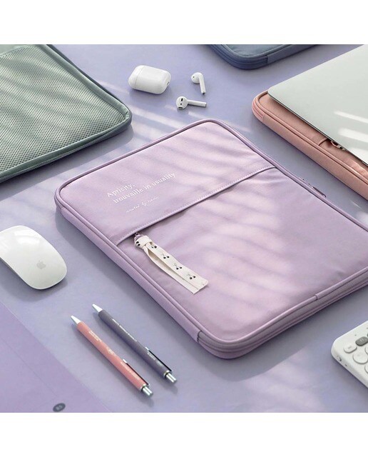 Capa 13 Polegadas Acolchoada Cottony Laptop - Roxo 2