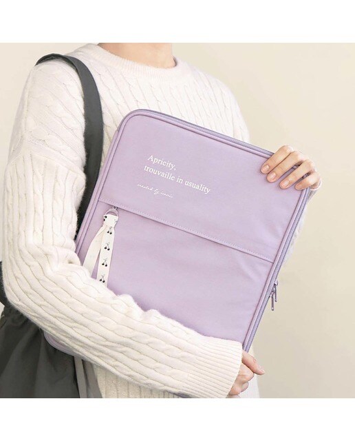 Capa 13 Polegadas Acolchoada Cottony Laptop - Roxo 6