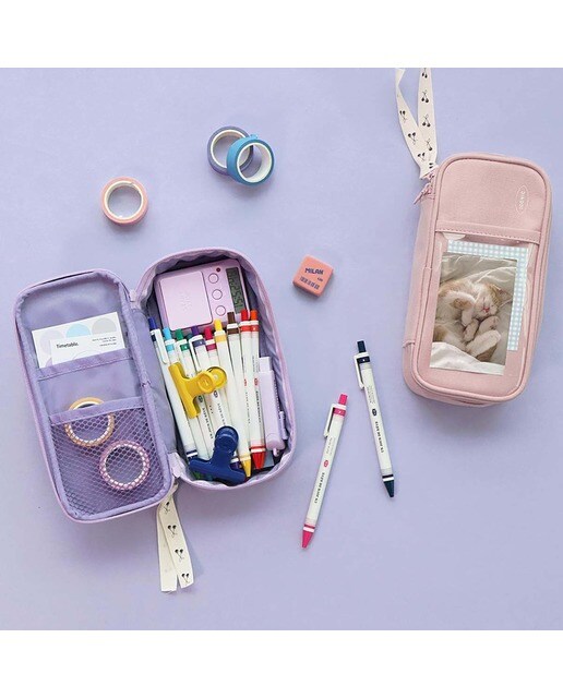 Estojo Grande Pen Pouch - Roxo 3