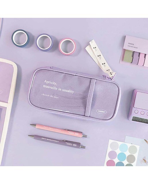 Estojo Grande Pen Pouch - Roxo 4