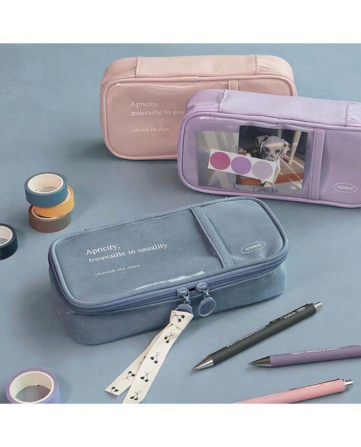 Estojo Grande Pen Pouch - Azul 3