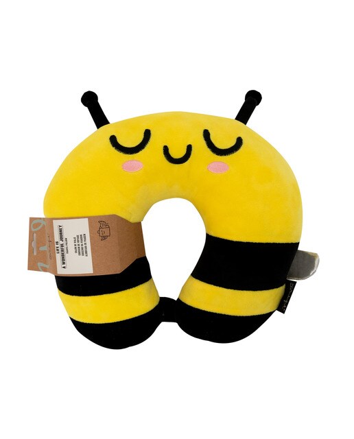 Mr. Wonderful - Cojín de viaje infantil Mr. Wonderful: Abeja.