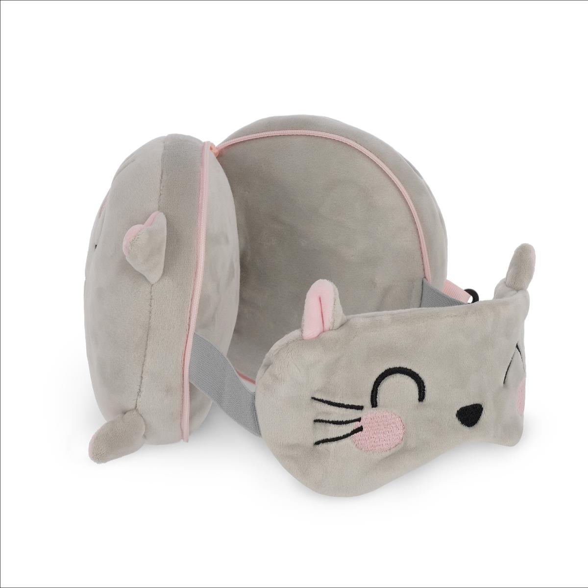 Almofada con máscara para os olhos Legami Kitty 2