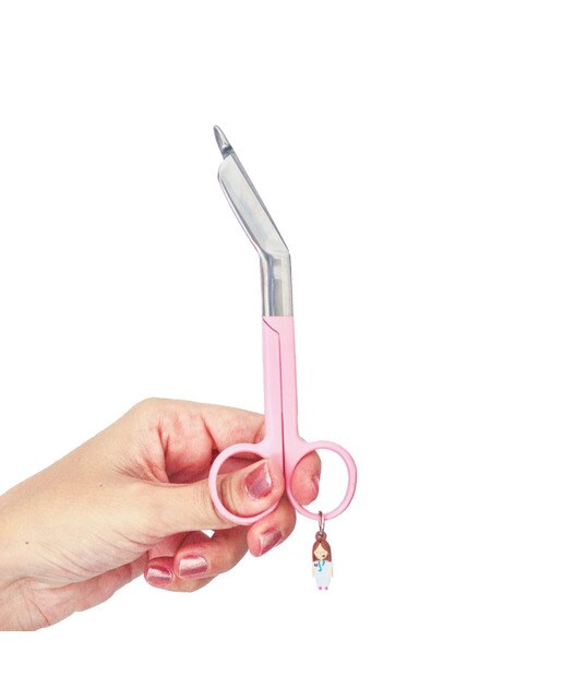 Imagem 0 de Tesoura Apurada Enfermera en Apuros Rosa