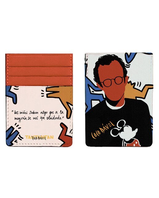 Porta-tarjetas Coco Dávez Tantanfan Multicolor Castellano 2