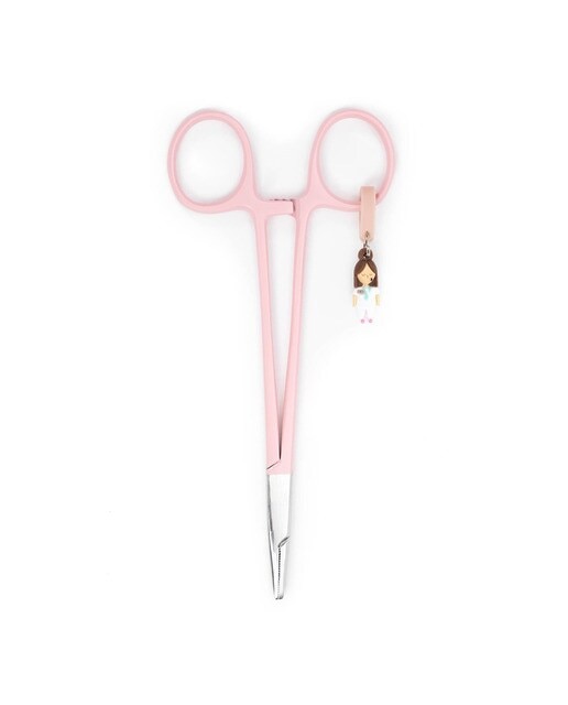 Pinça Enfermeira - Rosa 1