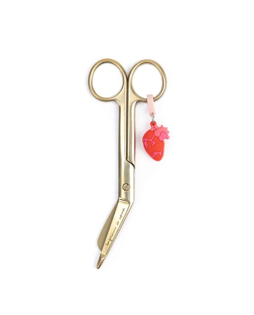 Imagen 0 de Tijeras Enfermera en Apuros Corazón Dorado