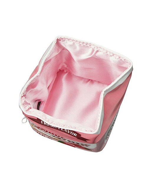 Estuche portatodo divertido YUP! En piel vegana con cremallera y detalles bordados 4
