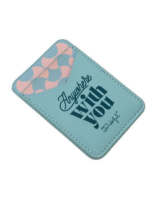 Porta Cartões Adesivo para Telemóvel: Anywhere With You 4