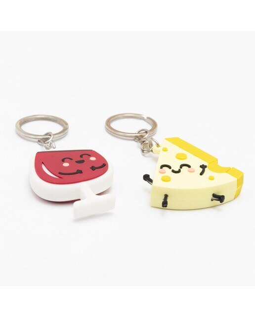 Set de 2 llaveros Mr Wonderful: Queso y Vino 5
