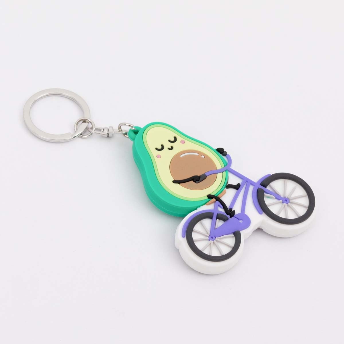 Porta-chaves Mr Wonderful: Abacate na bicicleta 3
