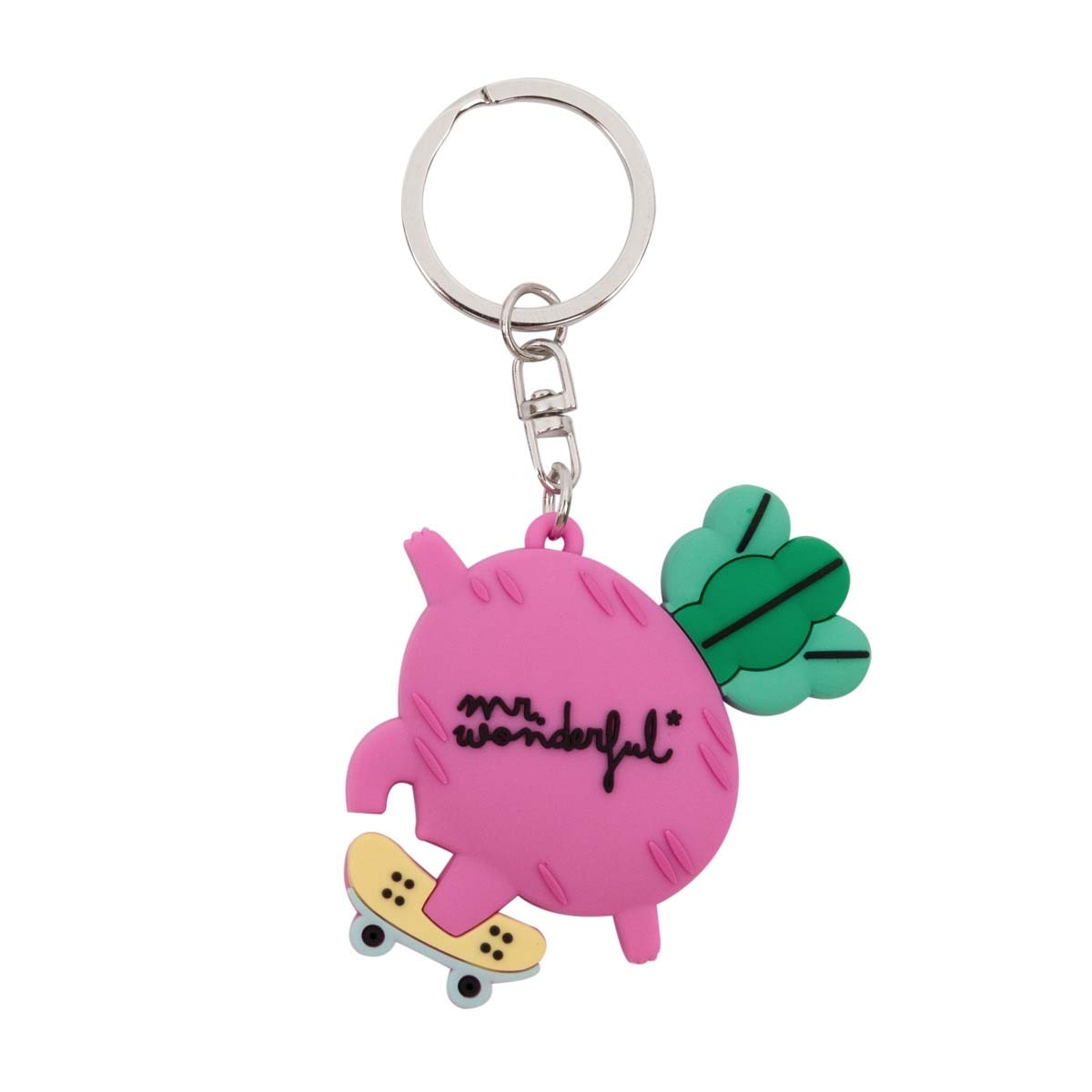 Porta-chaves Mr Wonderful: Beterraba no skate 2