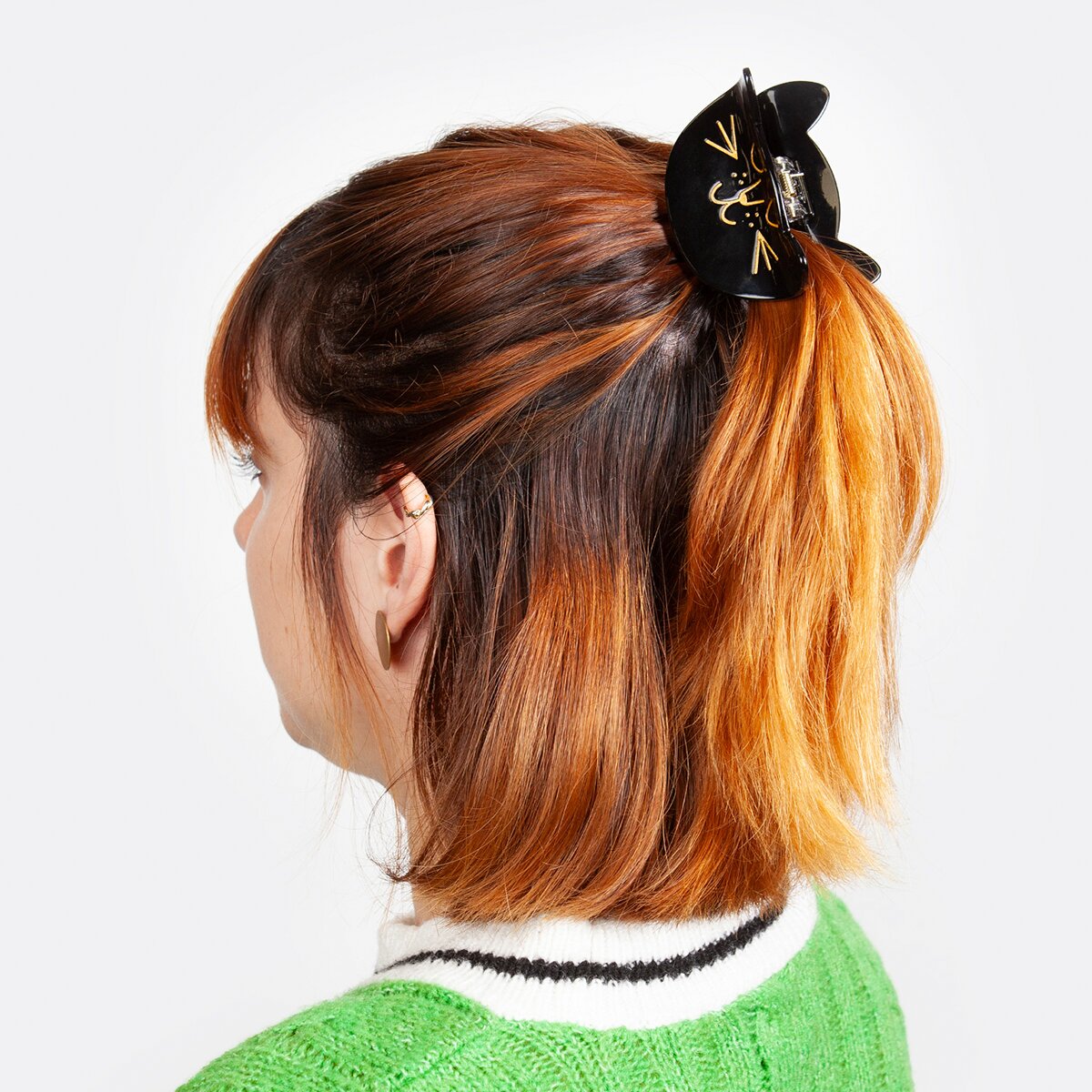 Imagen 2 de Pinza para el pelo Eat My Socks gato