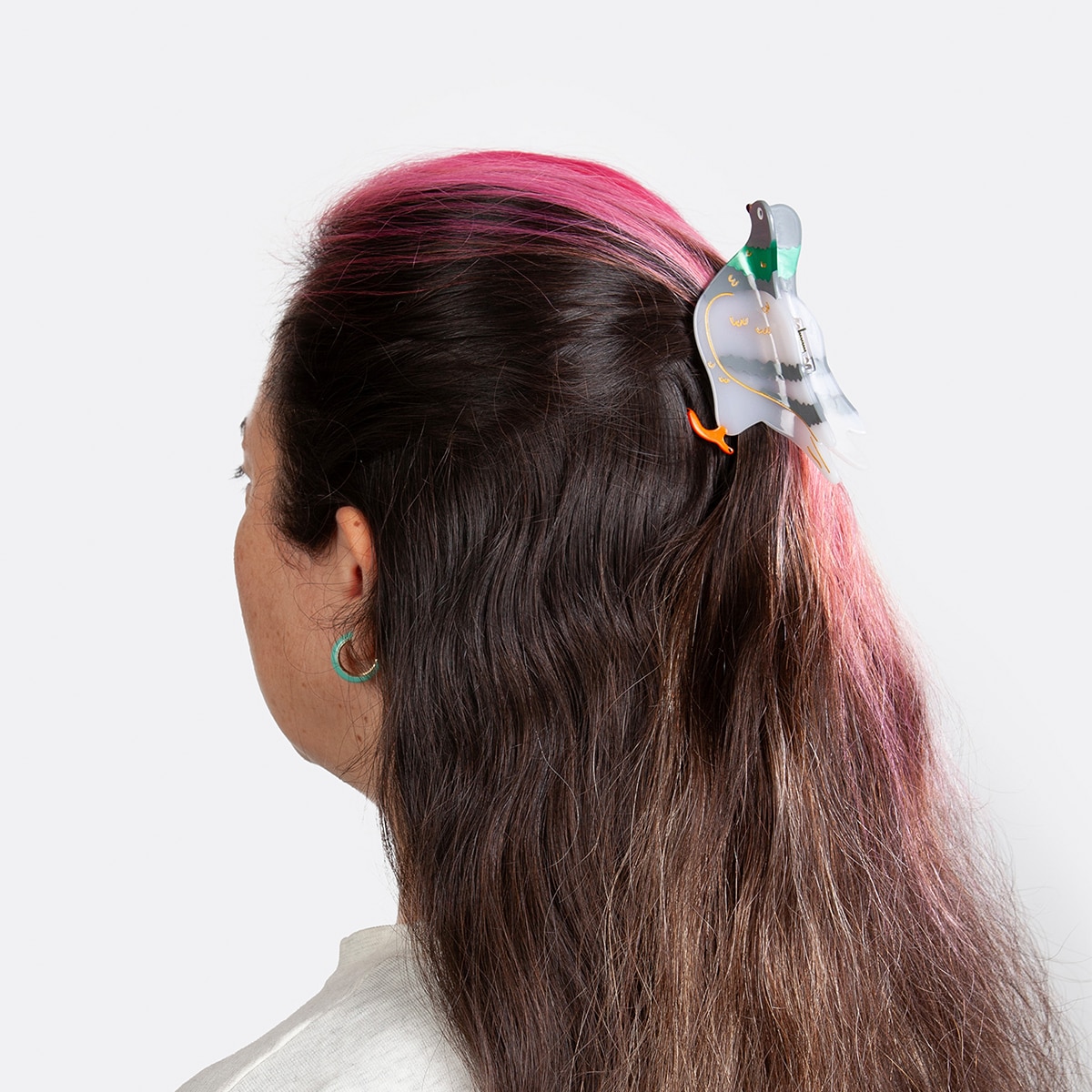 Pinza para el pelo Eat My Socks paloma 2