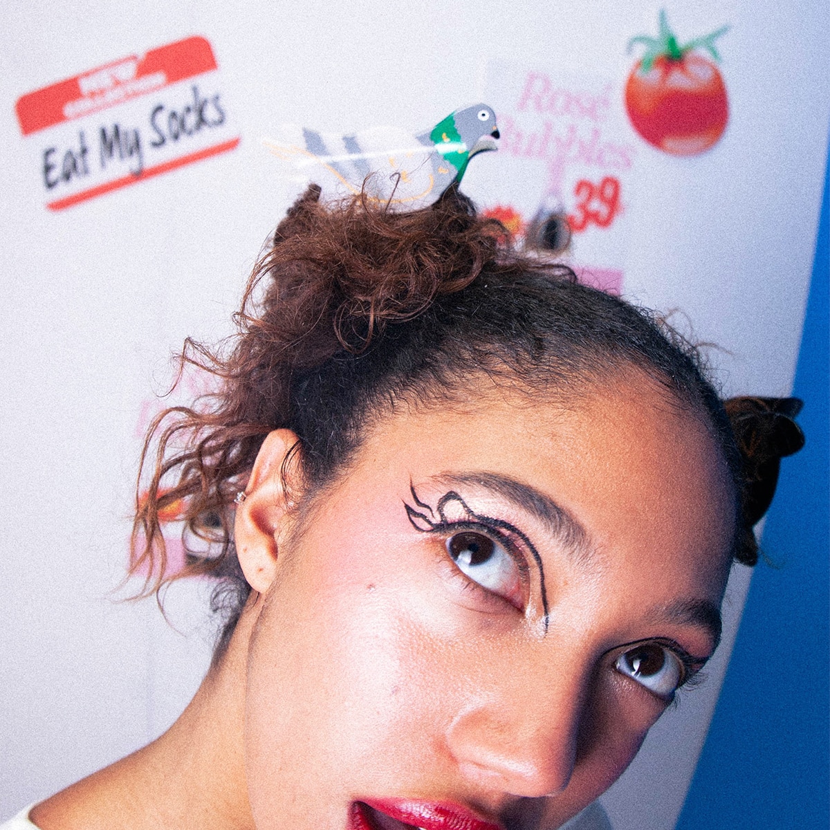 Pinza para el pelo Eat My Socks paloma 3