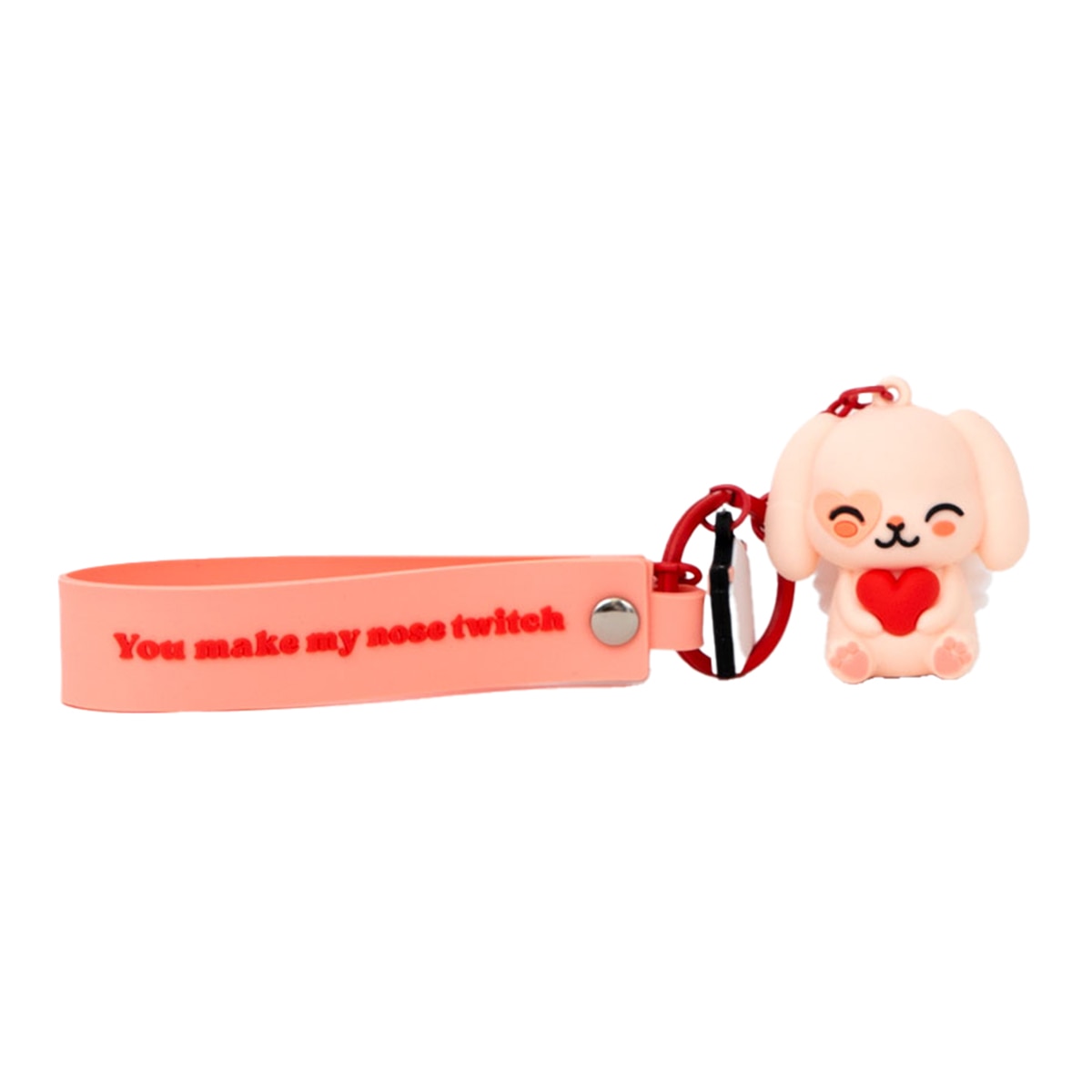 Porta-chaves com pingentes Coelhinho Cupido Mr Wonderful -  You make my nose twitch 1