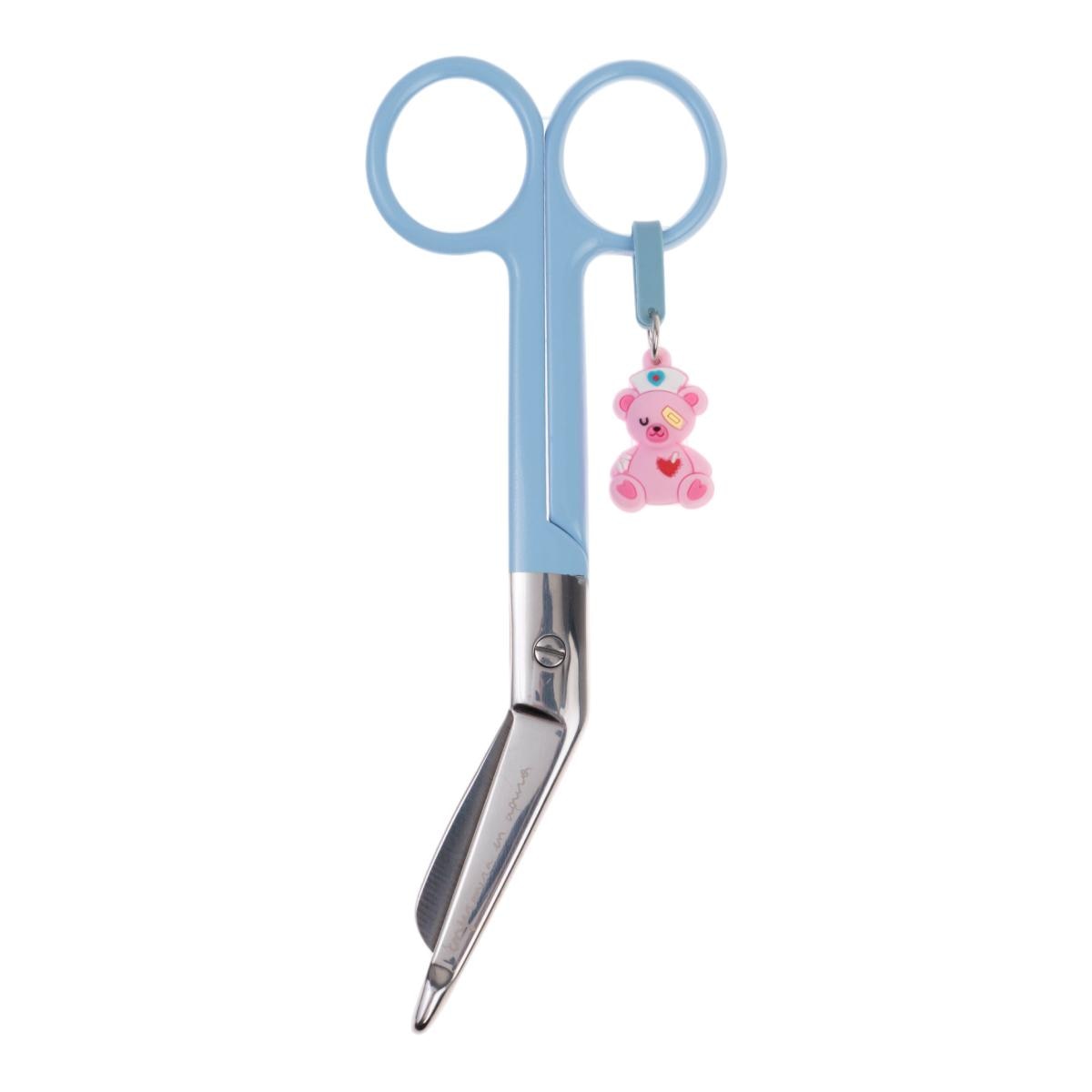 Imagem 0 de Tesouras Enfermera en Apuros "Ursinho" - Baby Blue
