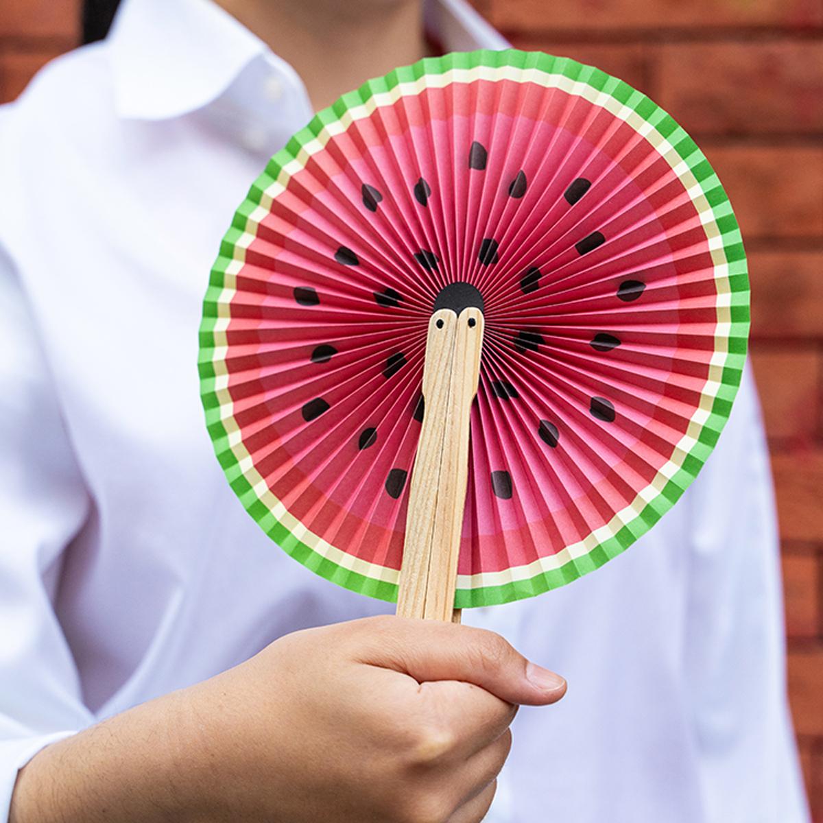 Leques de Papel de Kikkerland Frutas - Artigo Sortido. Envio realizado de forma aleatória 2