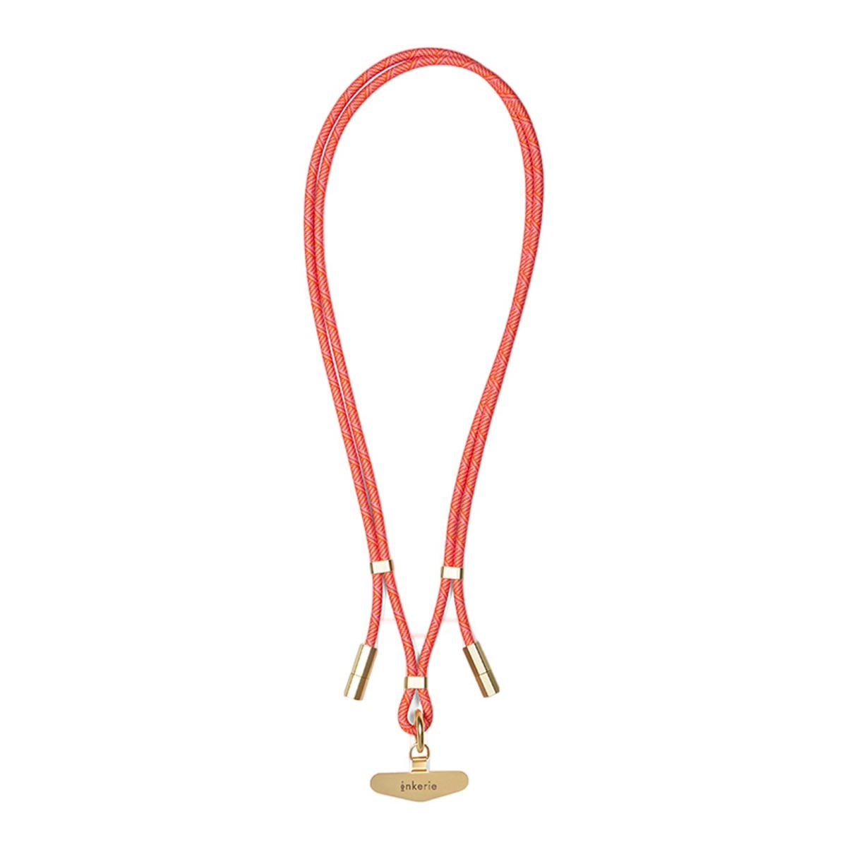Imagen 0 de Cordón para móvil de Kikkerland con cargador rosa