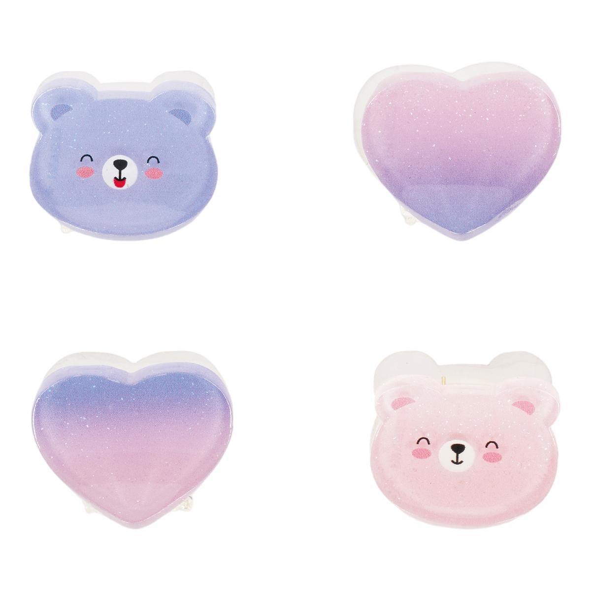 Imagem 0 de Set 4 Molas para Cabelo Legami Teddy