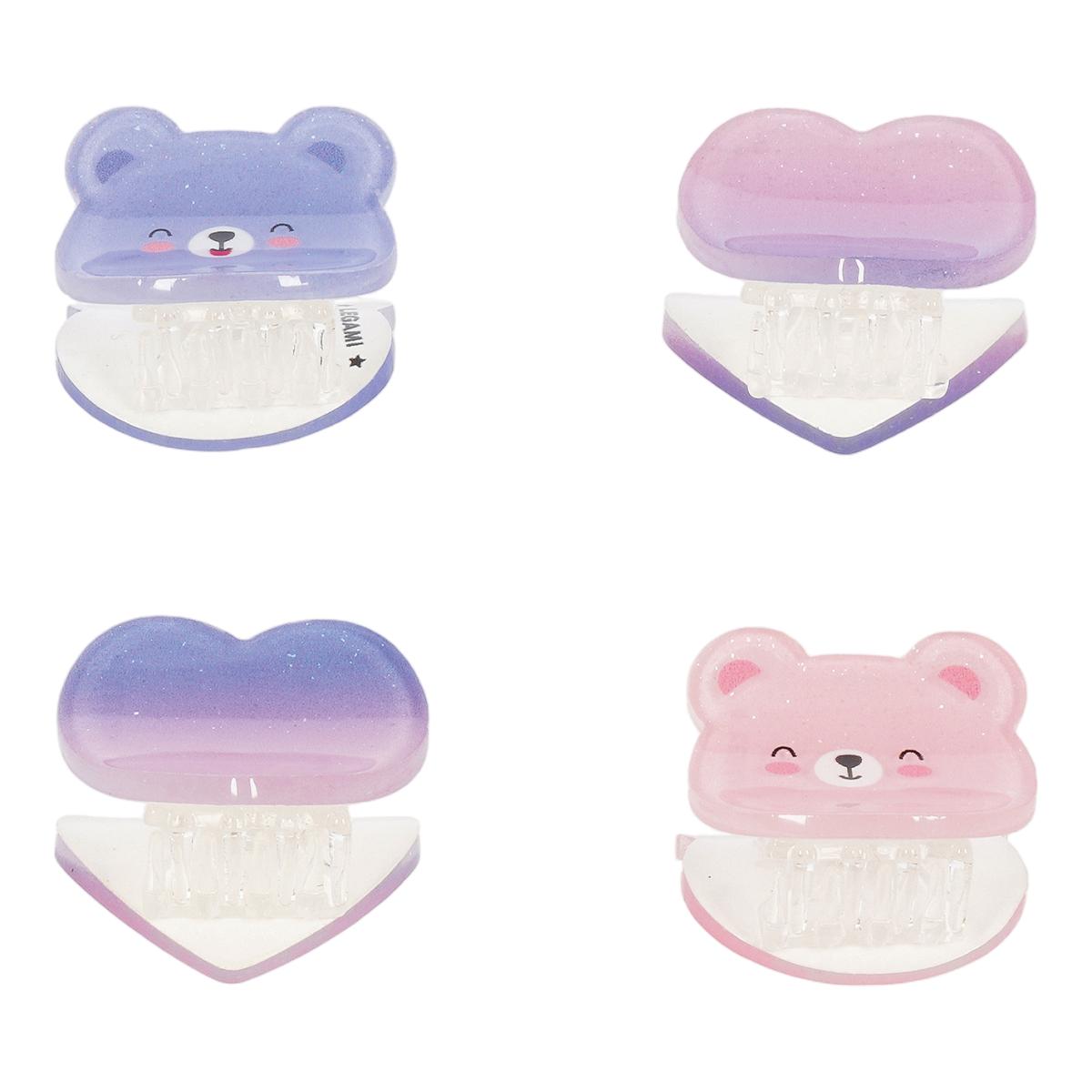 Set 4 Molas para Cabelo Legami Teddy 2
