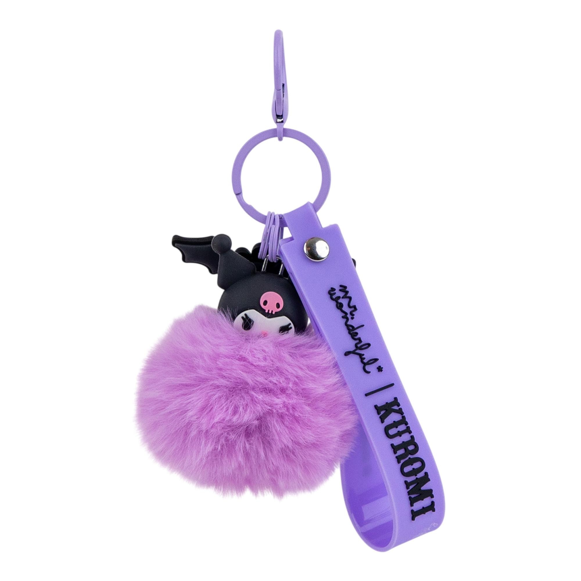 Imagen 0 de Llavero pompón Mr.Wonderful Hello Kitty Kuromi