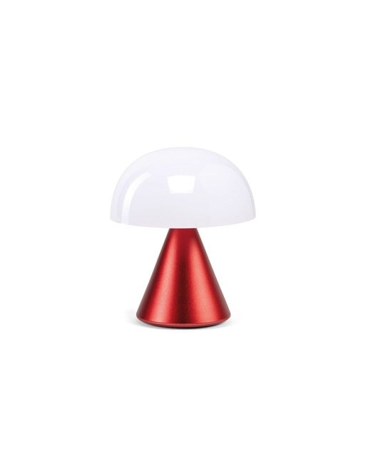 Mini candeeiro Led vermelho e branco Vermelho-1