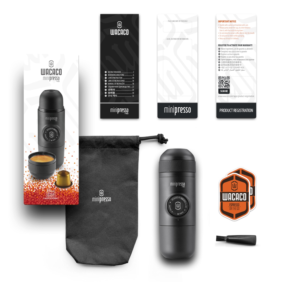 Cafeteira portátil Minipresso NS portátil preto 4