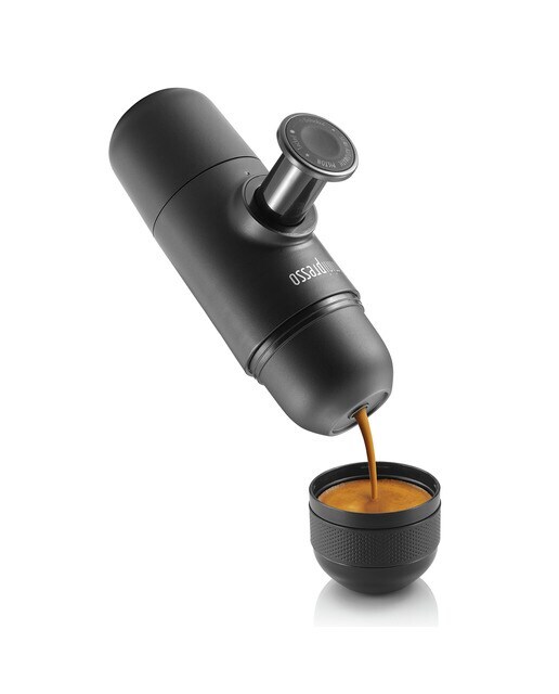 Cafetera Portátil Minipresso GR Wacaco Espresso Portable Negro